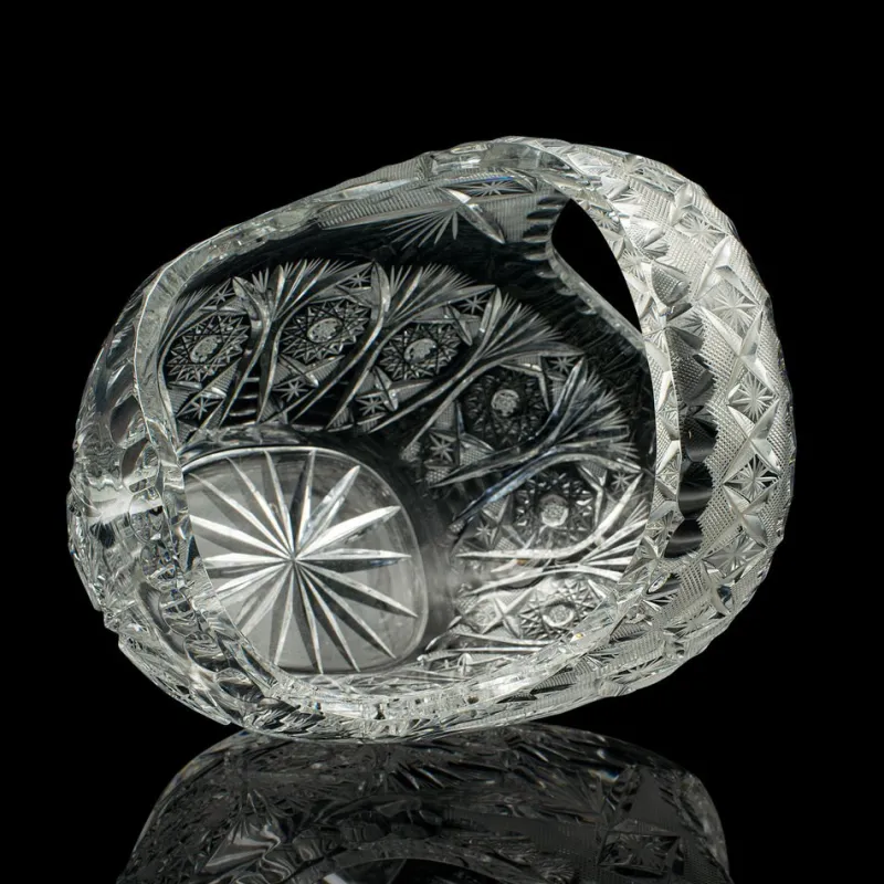 Pamono Vintage Crystal Fruit Trug, 1950s> Bowls