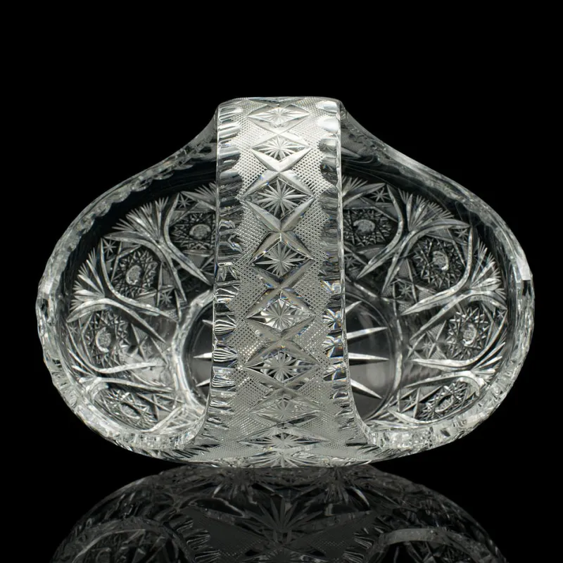 Pamono Vintage Crystal Fruit Trug, 1950s> Bowls