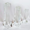 Best Pamono Vintage Crystal Glass Block Candlesticks from Rosenthal, 1980s, Set of 3