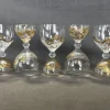 Pamono Vintage Crystal Glasses Magic Flute Model by Bjørn Wiinblad for Rosenthal, 1960s, Set of 5> Glassware