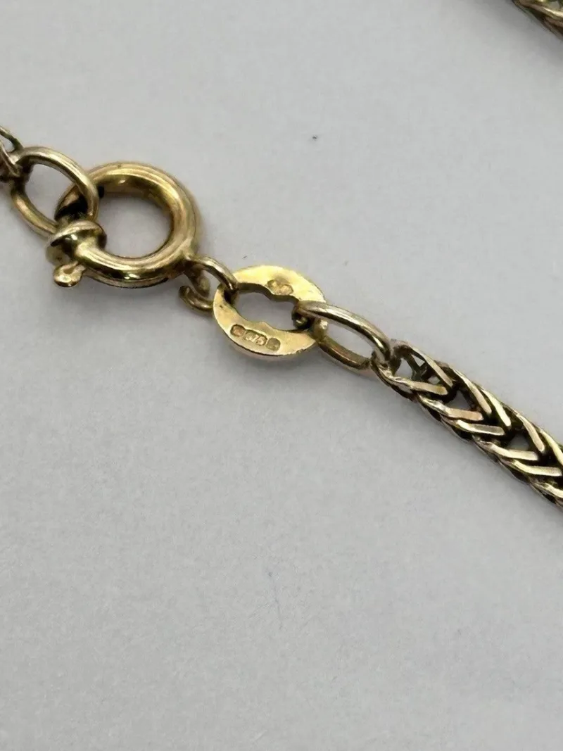 Pamono Vintage 9ct 375 Yellow Gold Ancient Greek Phaistos Disc Necklace> Necklaces
