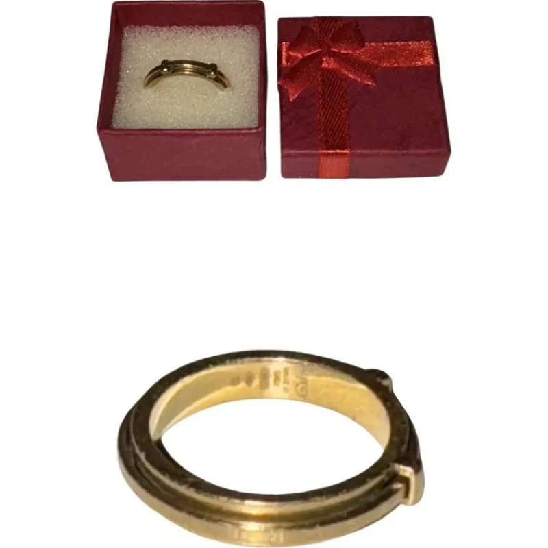 Online Pamono Vintage 18ct Gold Stress Ring from Asprey