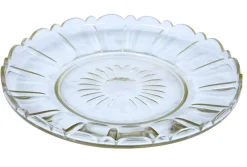 Pamono Vintage Cut Glass Pumpkin Halloween Punch Bowl> Serving Dishes
