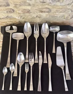 New Pamono Vintage Cutlery Set by Guy Degrenne, 1970s