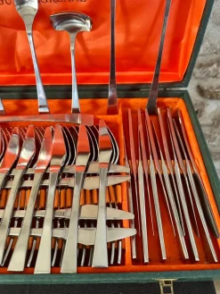 New Pamono Vintage Cutlery Set by Guy Degrenne, 1970s