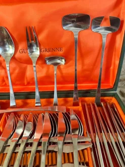 New Pamono Vintage Cutlery Set by Guy Degrenne, 1970s