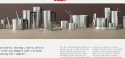 Sale Pamono Vintage Cylinda-Line Coffee and Tea Set by Arne Jacobsen for Stelton, Set of 4