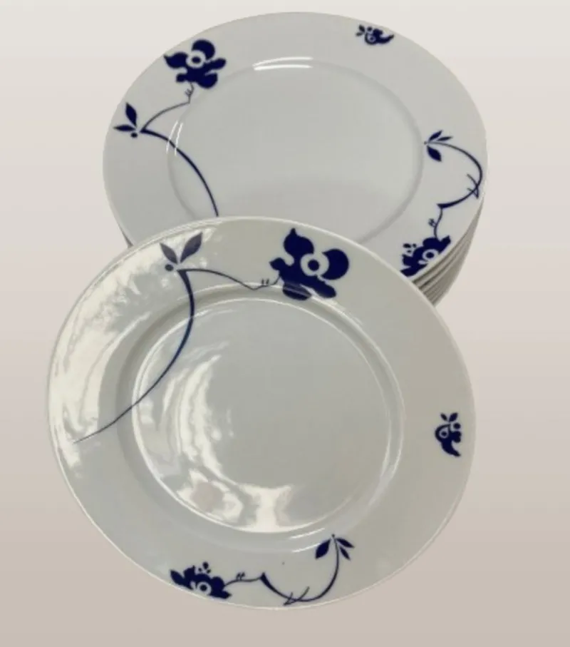 Pamono Vintage Czech Bohemia Glazed Porcelain Table Set, Czechoslovakia, 1980s, Set of 52> Serving Dishes