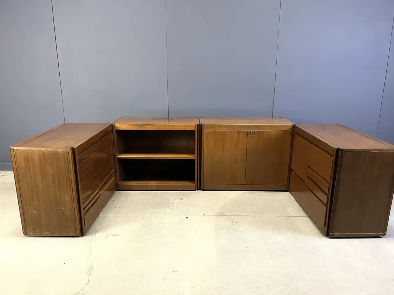 Pamono Vintage 4D Sideboard by Angelo Mangiarotti for Molteni, 1970s> Sideboards & Buffets