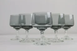 Online Pamono Vintage Danish Atlantic Port Glasses by Per Lütken for Holmegaard, 1960s, Set of 6