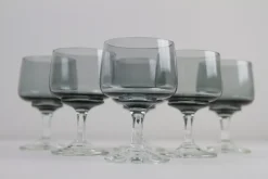 Online Pamono Vintage Danish Atlantic Port Glasses by Per Lütken for Holmegaard, 1960s, Set of 6