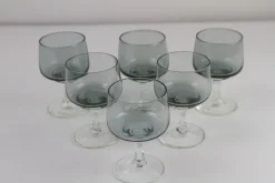 Online Pamono Vintage Danish Atlantic Port Glasses by Per Lütken for Holmegaard, 1960s, Set of 6