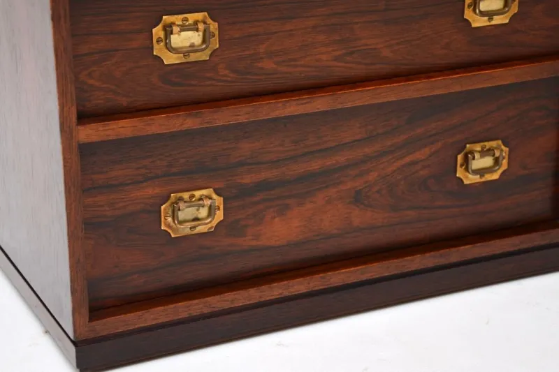 Pamono Vintage Danish Bedside Chests by Henning Korch for Silkeborg, 1960s, Set of 2> Dressers, Commodes & Chests