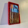 Pamono Vintage Danish Butter Knives by Jens Harald Quistgaard for Raadvad, 1950s, Set of 6> Cutlery & Serving Utensils