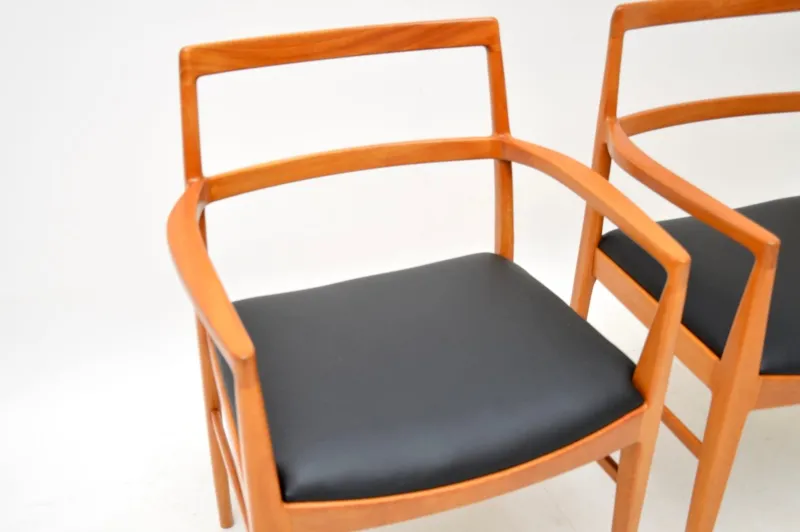 Hot Pamono Vintage Danish Carver Chairs attributed to Arne Vodder for Sibast, 1960s, Set of 2