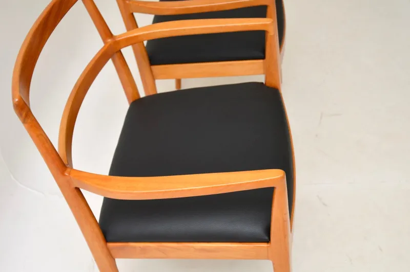 Hot Pamono Vintage Danish Carver Chairs attributed to Arne Vodder for Sibast, 1960s, Set of 2