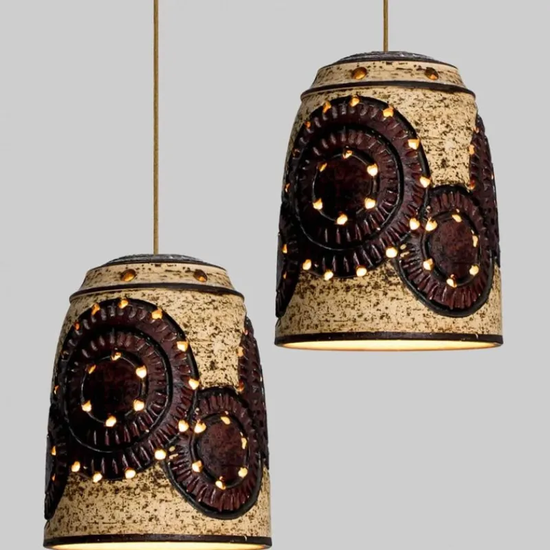 Pamono Vintage Danish Ceramic Pendant, 1960s> Ceiling Lights