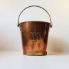 Pamono Vintage Danish Copper & Brass Ice Bucket, 1970s> Ice Buckets & Wine Coolers