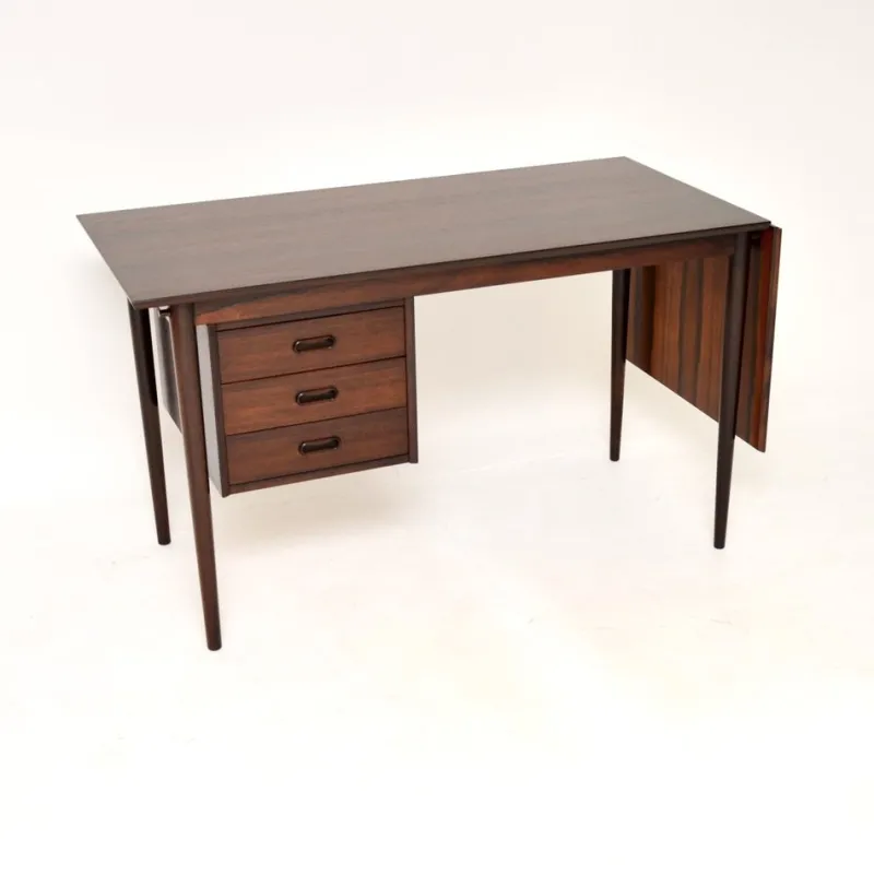 Best Pamono Vintage Danish Drop Leaf Desk, 1960s