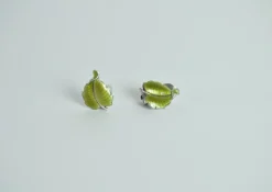 Outlet Pamono Vintage Danish Ear Clips in Gilded Sterling Silver by Volmer Bahner, 1960s, Set of 2