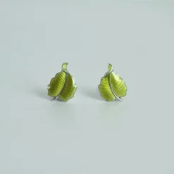 Outlet Pamono Vintage Danish Ear Clips in Gilded Sterling Silver by Volmer Bahner, 1960s, Set of 2