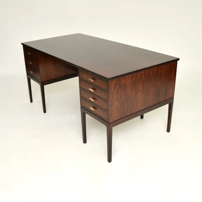 New Pamono Vintage Danish Executive Desk by Arne Holst-Christensen, 1960