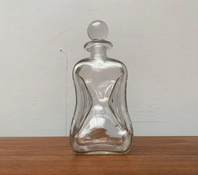 Pamono Vintage Danish Glass Kluk Kluk Bottle from Holmegaard> Bottles, Carafes & Jugs