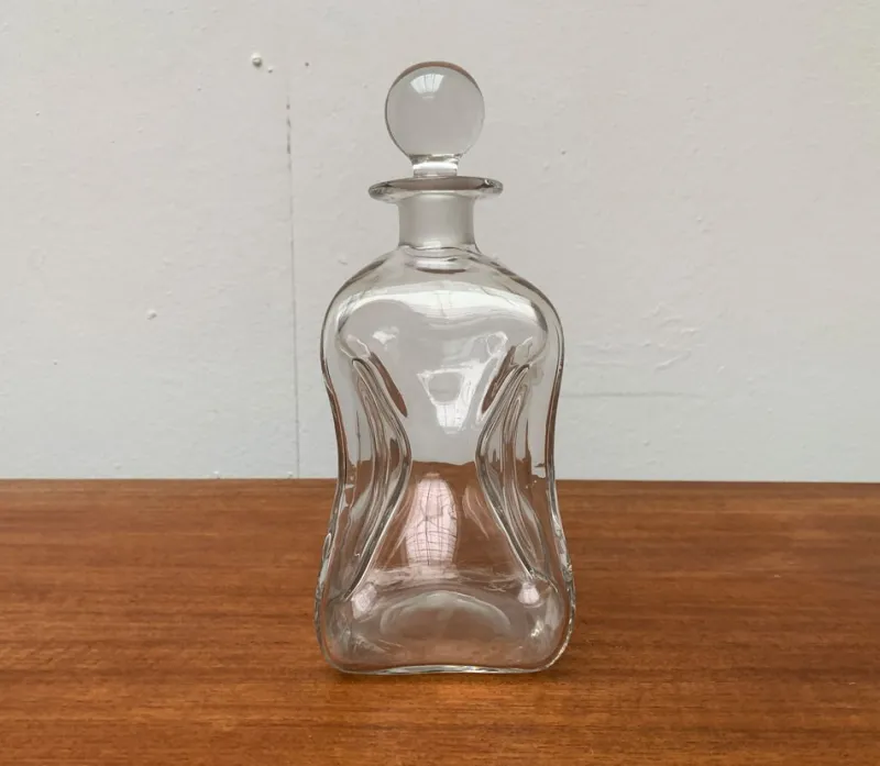 Pamono Vintage Danish Glass Kluk Kluk Bottle from Holmegaard> Bottles, Carafes & Jugs