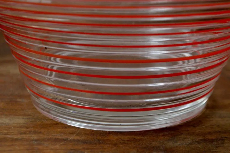 Discount Pamono Vintage Danish Glass Salad Bowl & Pitcher by Jacob E. Bang for Holmegaard, Set of 2