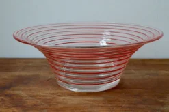 Discount Pamono Vintage Danish Glass Salad Bowl & Pitcher by Jacob E. Bang for Holmegaard, Set of 2