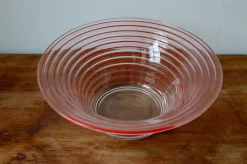 Discount Pamono Vintage Danish Glass Salad Bowl & Pitcher by Jacob E. Bang for Holmegaard, Set of 2
