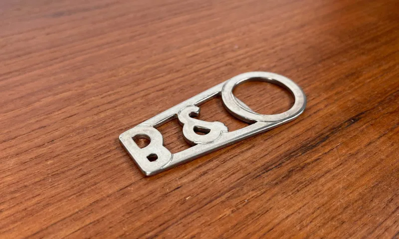 Pamono Vintage Danish Metal Bottle Opener from Bang & Olufsen, 1970s> Cutlery & Serving Utensils