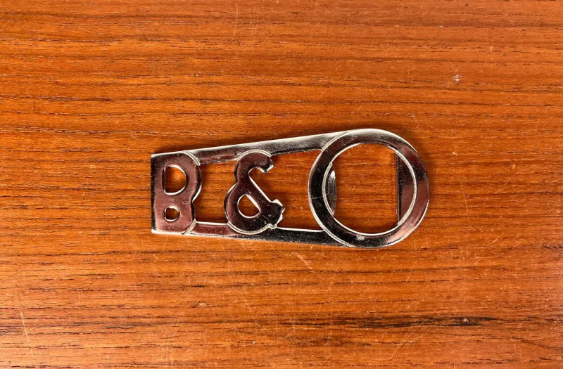 Pamono Vintage Danish Metal Bottle Opener from Bang & Olufsen, 1970s