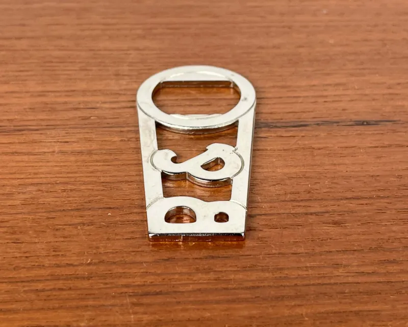 Pamono Vintage Danish Metal Bottle Opener from Bang & Olufsen, 1970s