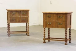 Discount Pamono Vintage Danish Modern Oak Nightstands by Henning Kjærnulf, 1960s, Set of 2