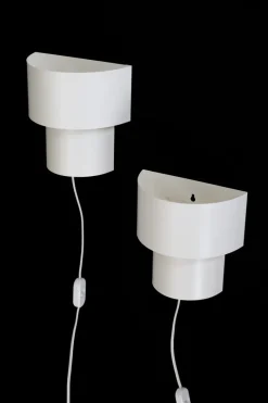 Clearance Pamono Vintage Danish Nordlux Wall Lamps, 1980s, Set of 2