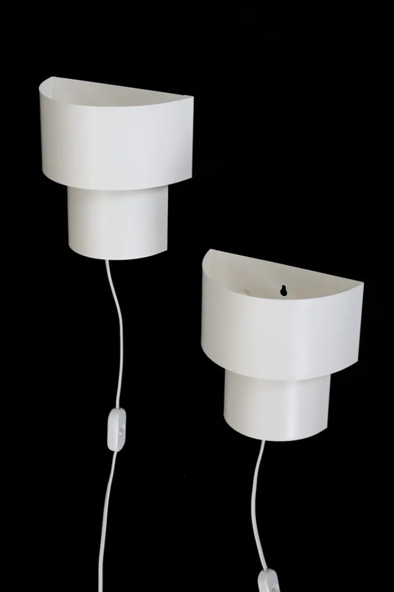 Clearance Pamono Vintage Danish Nordlux Wall Lamps, 1980s, Set of 2