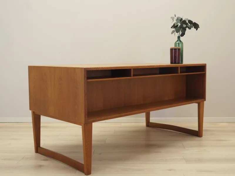 Best Pamono Vintage Danish Oak Desk by Christian Møller, 1960s