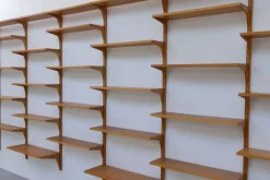 Sale Pamono Vintage Danish Oak Modular Wall Unit by Poul Cadovius for Cado, 1960s