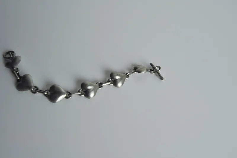 Pamono Vintage Danish Pewter Bracelet by Fink Design, 1970s> Bracelets