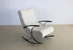 Pamono Vintage Danish Rocking Chair, 1950s> Rocking Chairs