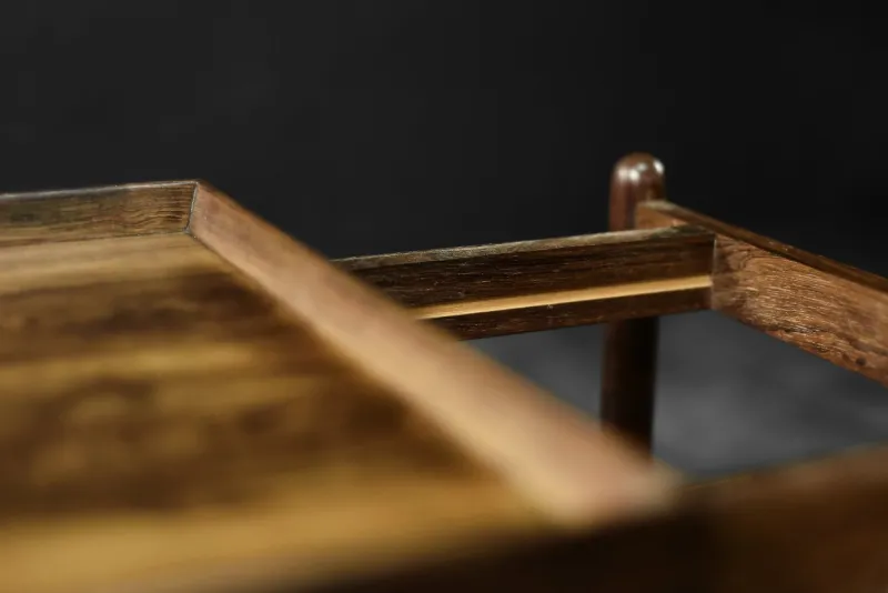 Online Pamono Vintage Danish Rosewood Serving Trolley by Poul Hundevad, 1960s