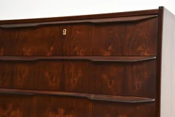 Pamono Vintage Danish Tallboy Chest of Drawers, 1960><noscript><img width=