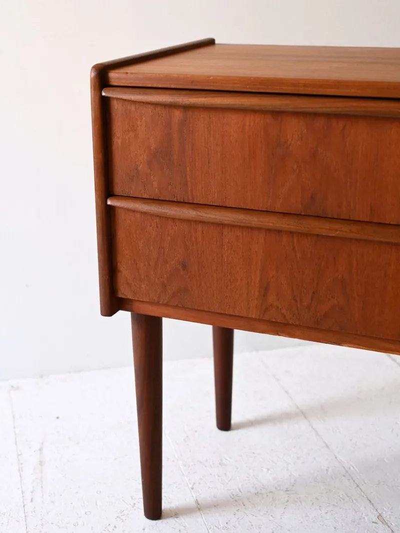 Pamono Vintage Danish Teak Bedside Table, 1960s> Nightstands