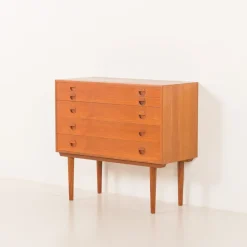 Pamono Vintage Danish Teak Chest of Drawers by Rud Thygesen and Johnny Sørensen for HG Furniture, 1960s> Dressers, Commodes & Chests