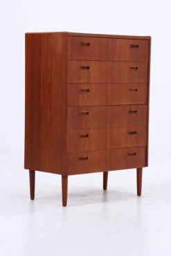 Pamono Vintage Danish Teak Chest of Drawers, 1960s><noscript><img width=