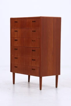 Pamono Vintage Danish Teak Chest of Drawers, 1960s><noscript><img width=