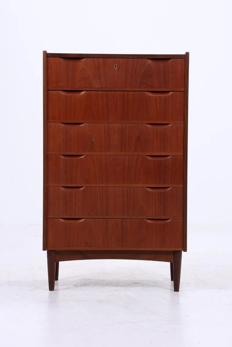Clearance Pamono Vintage Danish Teak Chest of Drawers, 1960s