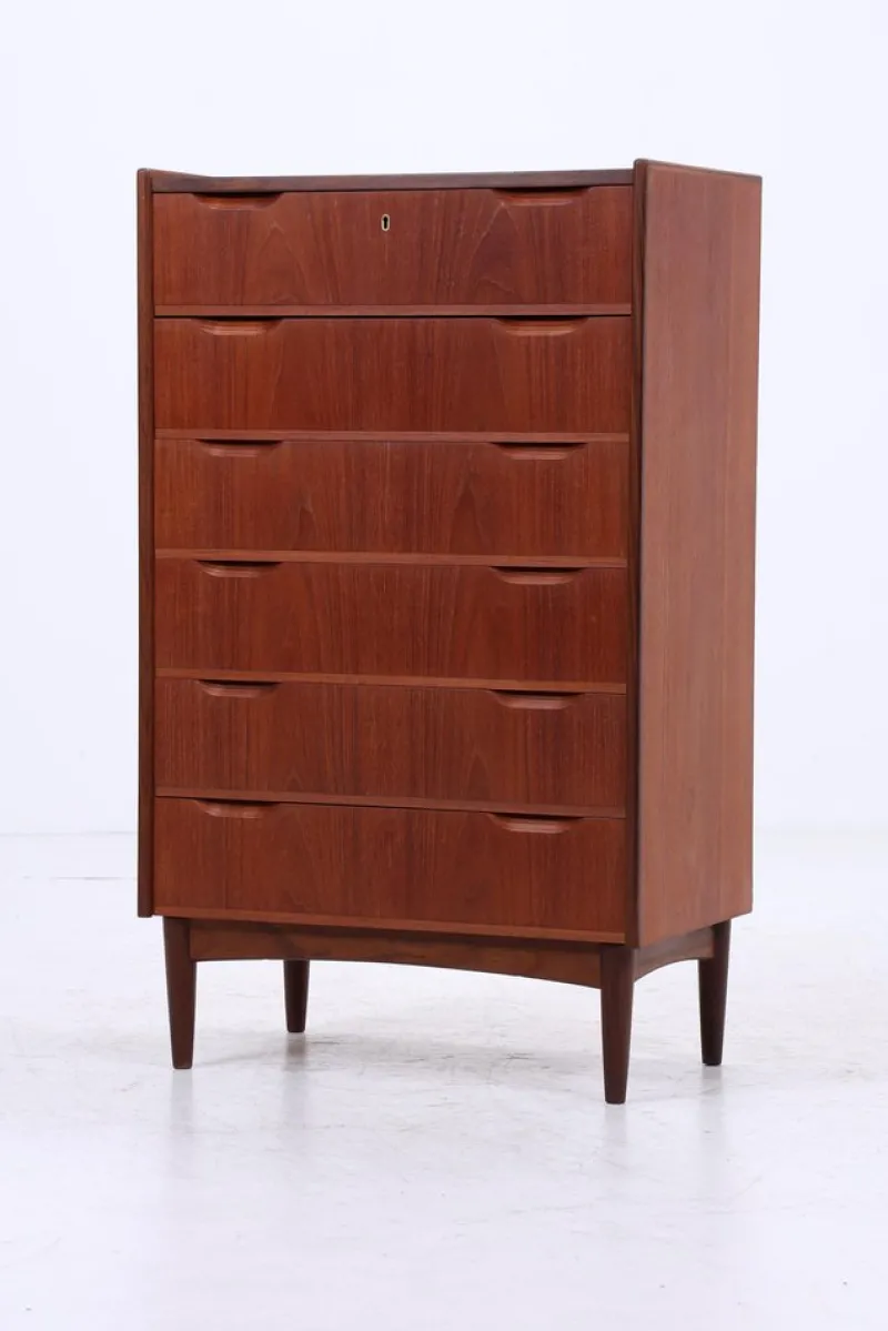 Clearance Pamono Vintage Danish Teak Chest of Drawers, 1960s