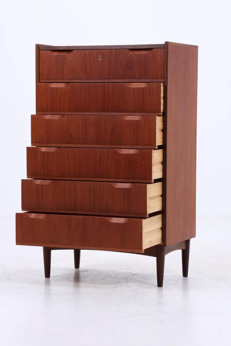 Clearance Pamono Vintage Danish Teak Chest of Drawers, 1960s